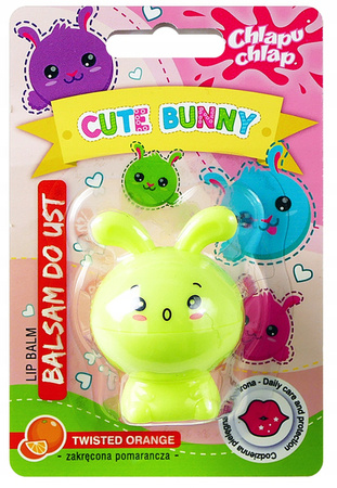 ESTETICA Chlapu Chlap Cute Bunny balsam do ust Pomarańcza 