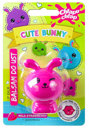 ESTETICA Chlapu Chlap Cute Bunny balsam do ust Poziomkowy 