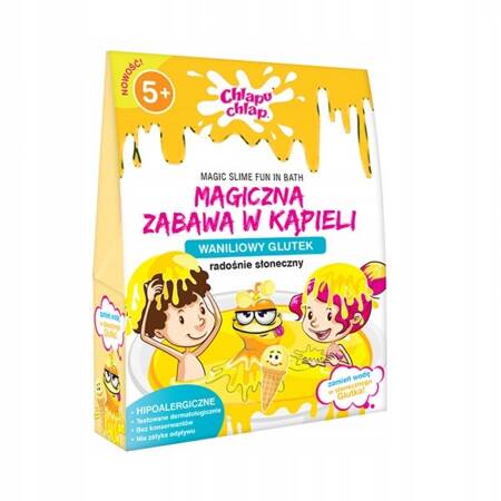 ESTETICA Chlapu Chlap Magiczna Zabawa w Kąpieli glutek Radośnie słoneczny 150g