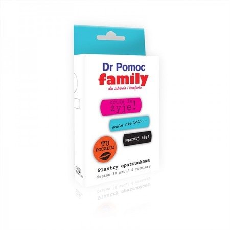 ESTETICA Dr Pomoc Family plastry opatrunkowe Family 1 30szt