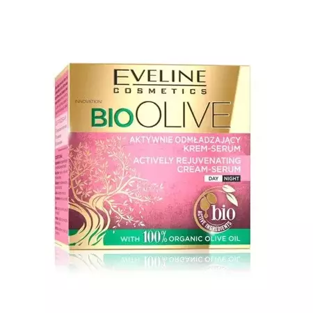 EVELINE Bio Olive odmładzający krem-serum 50ml