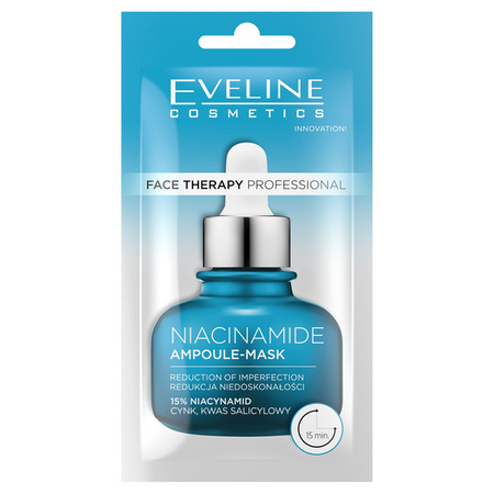 EVELINE Face Therapy Ampoule maseczka do twarzy Niacinamide 8ml 