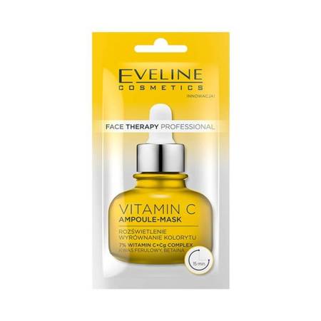 EVELINE Face Therapy Ampoule maseczka do twarzy Vitamin C 8ml