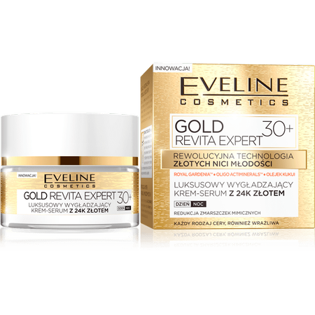 EVELINE Gold Lift Expert 30+ krem wygładzający 50ml