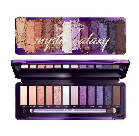 EVELINE Mystic Galaxy Eyeshadow Palette paletka 12g