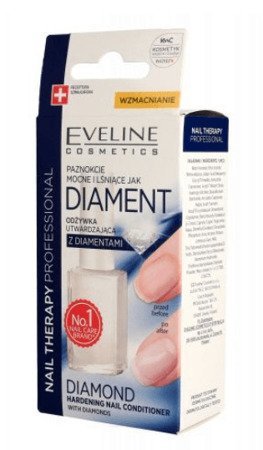 EVELINE Nail Therapy odżywka do paznokci utwardzająca z Diamentem 12ml