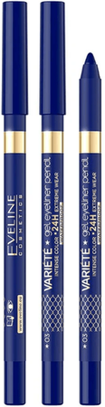 EVELINE Variete Gel Eyeliner Pencil żelowa kredka do oczu WTP 03 Blue 