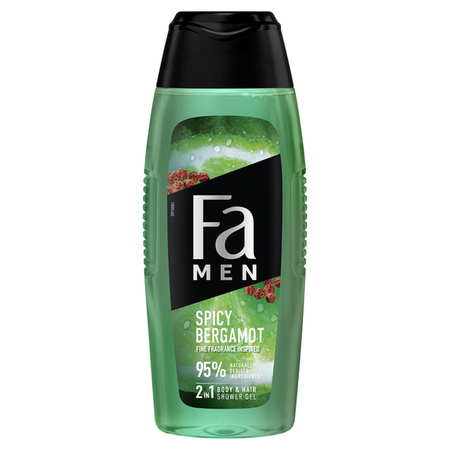 FA Men żel pod prysznic 2w1 Spicy Bergamot 400ml 