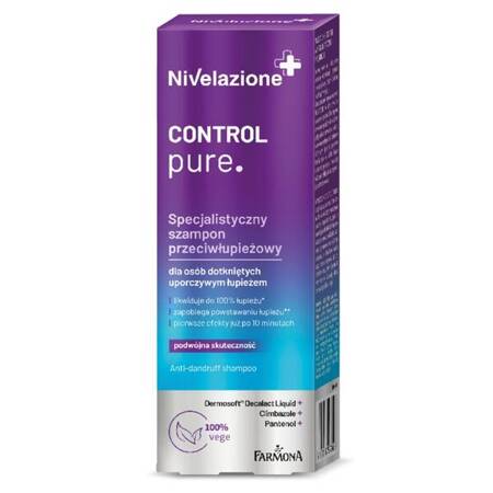 FARMONA Nivelazione Control Pure specjalistyczny szampon przeciwłupieżowy 100ml