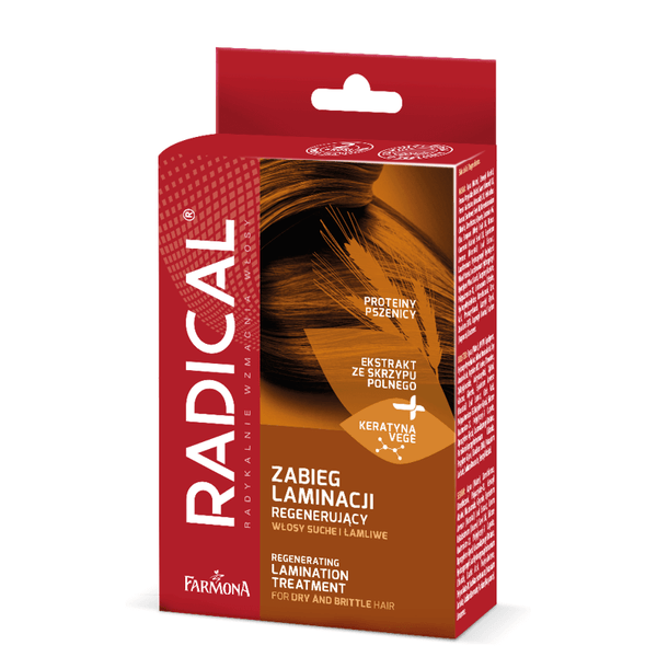 FARMONA Radical Regenerujący zabieg laminacji włosów 2x15ml 5ml