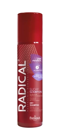 FARMONA Radical suchy szampon do włosów tłustych 24h Freshness 180ml