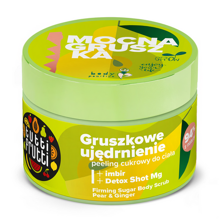 FARMONA Tutti Frutti cukrowy peeling Mocna Gruszka 300g