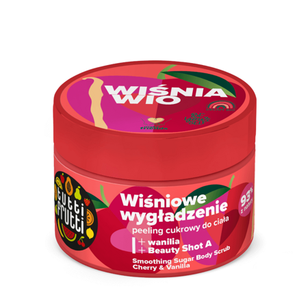 FARMONA Tutti Frutti cukrowy peeling do ciała Wiśnia Wio 300g