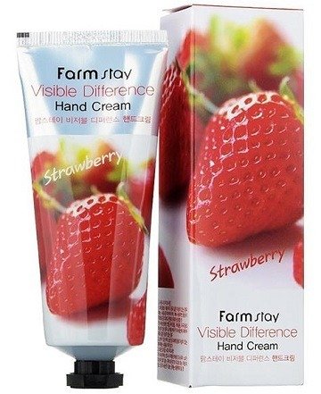 FARMSTAY Visible Difference krem do rąk Strawberry 100ml