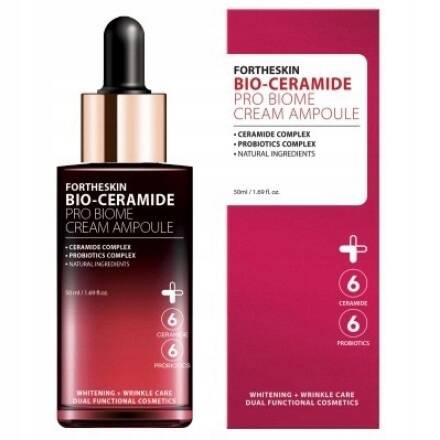 FOR THE SKIN Bio-Ceramide ampułka do twarzy nawilżajaca kremowa z Ceramidami 50ml