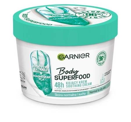 GARNIER Body Superfood Aloes kojący krem 380ml