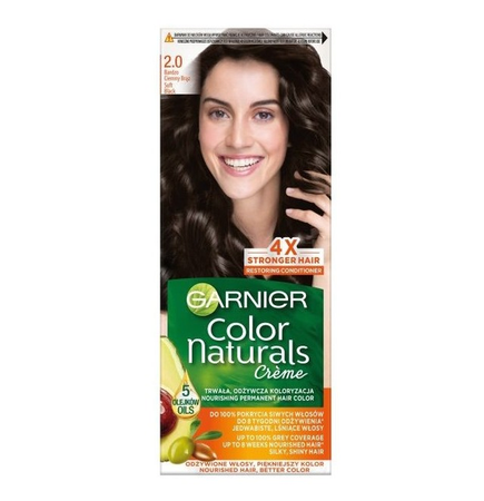 GARNIER Color Naturals Creme 2.0 Bardzo Ciemny Brąz