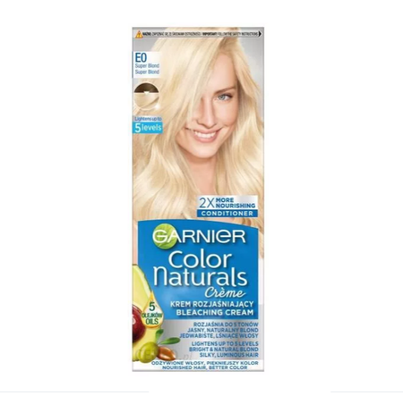 GARNIER Color Naturals Creme Rozjaśniający krem E0 Super blond