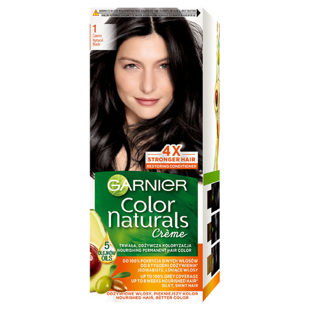 GARNIER Color Naturals Creme krem koloryzujący do włosów 1 Czarny