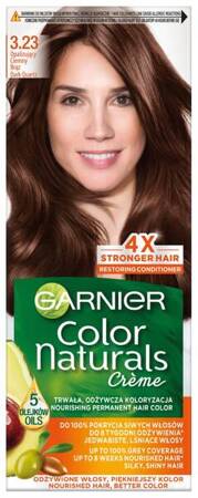 GARNIER Color Naturals Creme krem koloryzujący do włosów 3.23 Ciemny Kwarc