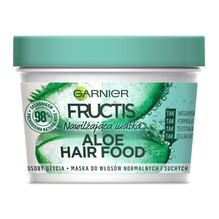 GARNIER Fructis Hair Food maska Aloe 390ml