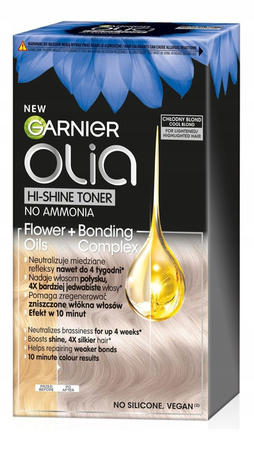 GARNIER Olia Hi-Shine toner do włosów 9.1 Chłodny Blond 