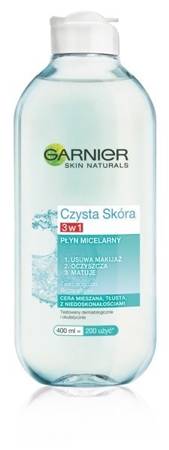 GARNIER Skin Naturals płyn micelarny 3w1 400ml