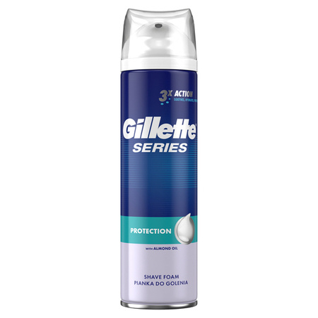 GILLETTE Series pianka do golenia ochronna 250ml /