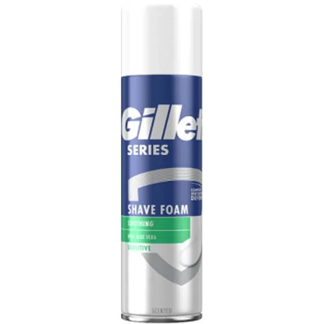 GILLETTE Series pianka do golenia s.wrażliwa 250ml