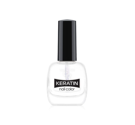 GOLDEN ROSE Keratin Nail Color Clear lakier do paznokci 10,5ml