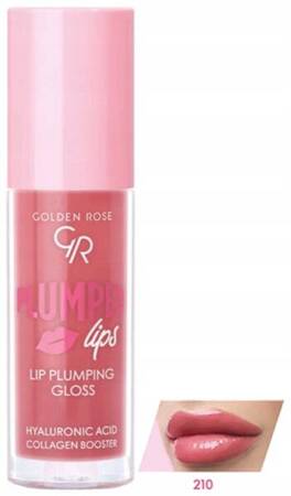 GOLDEN ROSE Plumped Lips błyszczyk do ust 210 Lip Plumping Glos 4,7ml 