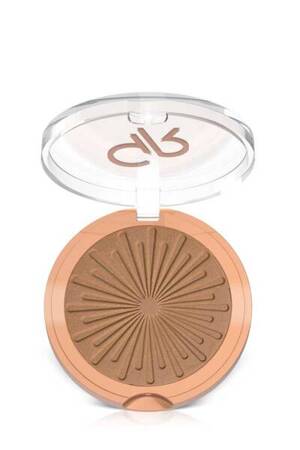 GOLDEN ROSE Sun Bright Bronzer Powder puder brązujący do twarzy 01 Sunglow 12,5g 