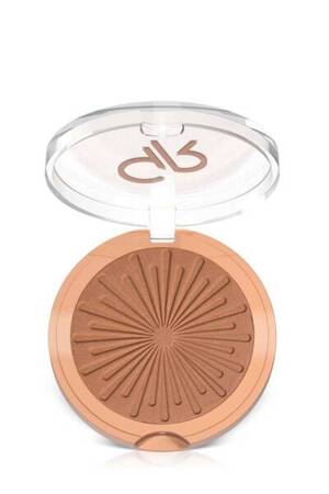 GOLDEN ROSE Sun Bright Bronzer Powder puder brązujący do twarzy 05 Warm Tan 12,5g 