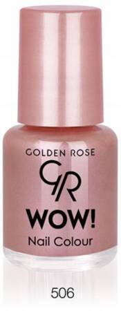 GOLDEN ROSE Wow Nail Color mini lakier do paznokci 506 perłowy 6ml