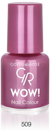 GOLDEN ROSE Wow Nail Color mini lakier do paznokci 509 perłowy 6ml