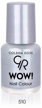 GOLDEN ROSE Wow Nail Color mini lakier do paznokci 510 perłowy 6ml