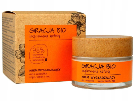 GRACJA BIO krem wygładzający dzień/noc 50ml  TERMIN 10-2024