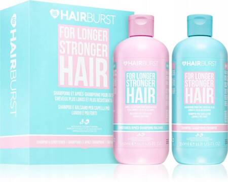 HAIRBURST Longer Stronger Hair duopack do włosów wzmacniający 2x350ml 