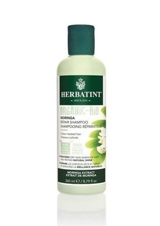 HERBATINT Organic-Bio szampon naprawczy do włosów Moringa 260ml