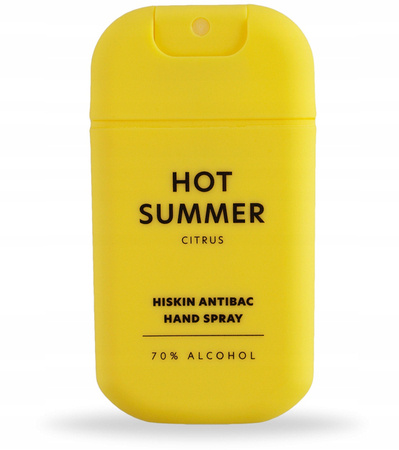 HISKIN Anitibac Hand spray do dezynfekcji rąk Hot Summer Citrus 30ml