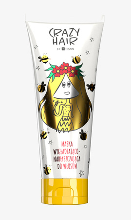 HISKIN Crazy Hair maska do włosów wygładzająco nabłyszczająca Miodowa 250ml