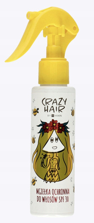 HISKIN Crazy Hair mgiełka do włosów ochronna SPF30 Miodowa 100ml