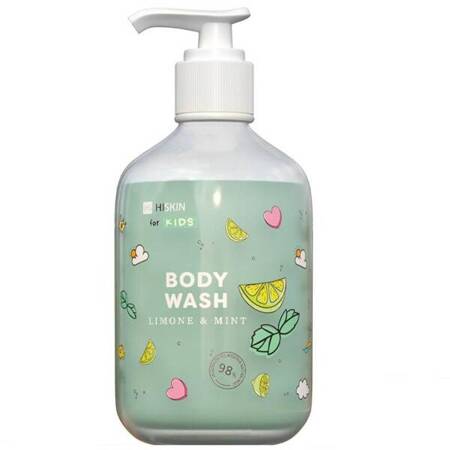 HISKIN For Kids Body Wash żel do mycia ciała Limone & Mint 400ml 