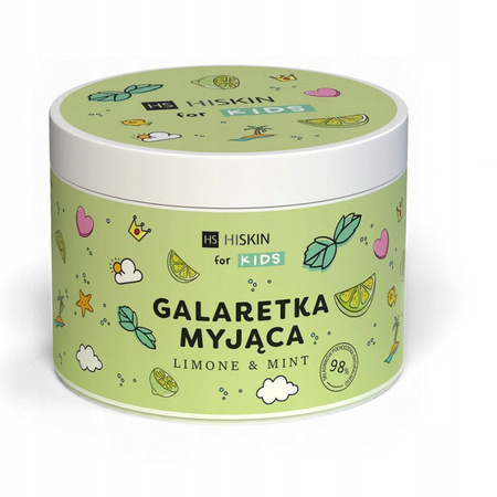 HISKIN For Kids Jelly Body Wash galaretka myjąca Limone & Mint 150g 