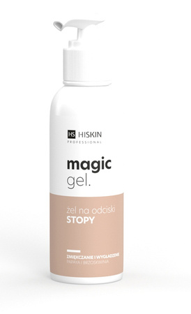 HISKIN Professional żel do stóp zmiękczający odciski i modzele Magic Gel 200ml 