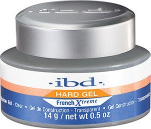 IBD BEAUTY Hard Gel Builder French Xtreme LED/UV żel budujący Transparent 14g