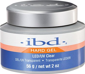 IBD BEAUTY Hard Gel LED/UV żel budujący Clear 56g
