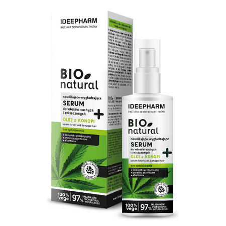 IDEEPHARM Bio Natural serum do włosów 200ml TERMIN 09-2024