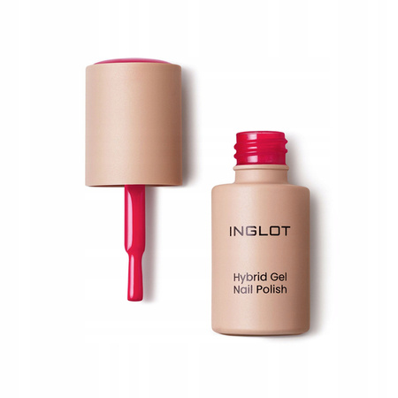 INGLOT Hybrid wegański lakier hydrydowy HEMA-free 318 Intense Pink 6ml