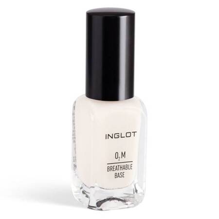 INGLOT O2M oddychający lakier do paznokci podkładowy Base 11ml 